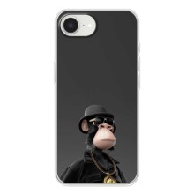 Чехлы с Обезьянами NFT для iPhone 16е (AlphaPrint) (Обезьяна NFT)