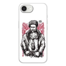 Чехлы для iPhone 16е с принтом Тараса Шевченко (AlphaPrint) (Козак Шевченко)