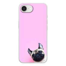 Чехлы с собаками для iPhone 16е (VPrint) (Смешная собака)