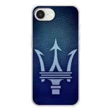 Чохли з тематикою "Круті машини" на iPhone 16е – Лого Maserati