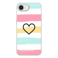 Чехлы с тематикой "Маленькие Сердечки" на iPhone 16е – Красивое сердечко