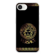 Чехлы VERSACE для Айфон 16е (PREMIUMPrint) (Logo Versace)