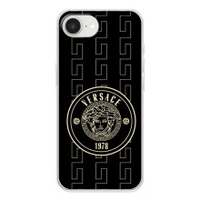 Чехлы VERSACE для Айфон 16е (PREMIUMPrint) (Лого Версаче)
