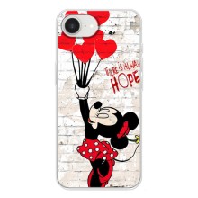 Чехол Disney Mouse iPhone 16е (PREMIUMPrint) (Heart Minni)