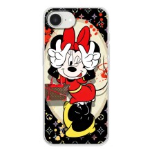 Чехол Disney Mouse iPhone 16е (PREMIUMPrint) (Минни peace)