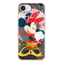 Чехол Disney Mouse iPhone 16е (PREMIUMPrint) (Minni с бантиком)