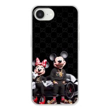 Чехол Disney Mouse iPhone 16е (PREMIUMPrint) (Семья Маусов)