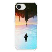 Чехол с человеком пауком для iPhone 16е - (AlphaPrint) (Паук человек)