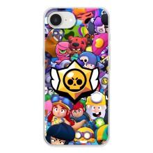 Чехол для iPhone 16е Бравл Старс (VPrint)
