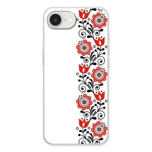 Чехол для Патриота Украины iPhone 16е - (AlphaPrint) (Яркая вишиванка)