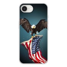 Чохол Прапор USA для iPhone 16е – Орел і прапор