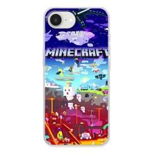 Чохол майнкрафт для iPhone 16е – MINECRAFT