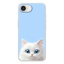Чехол на тематику: Коты для iPhone 16е – Белый кот