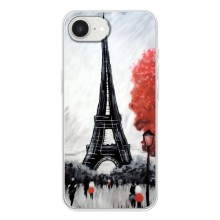 Чехол Эйфелева Башня для iPhone 16е - (AlphaPrint) (Башня в Париже)