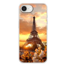 Чехол Эйфелева Башня для iPhone 16е - (AlphaPrint) (Солнечная башня)