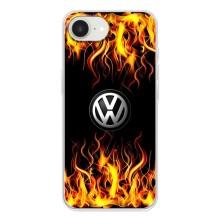 Чохол "Фольксваген" для iPhone 16е – Вогняний Лого