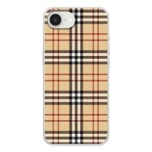 Чохол з Брендами одягу на Айфон 16е – Burberry стиль