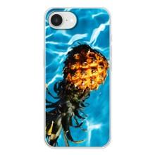 Чехол с изображением  вкусной еды для iPhone 16е – Ананас