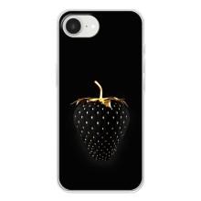 Чехол с изображением  вкусной еды для iPhone 16е – Чёрная клубника
