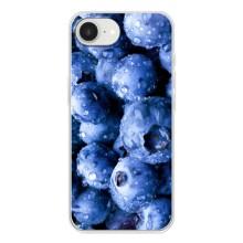 Чехол с изображением  вкусной еды для iPhone 16е – Голубика