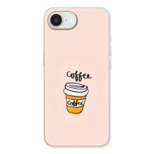 Чехол с изображением  вкусной еды для iPhone 16е – Кружка кофе