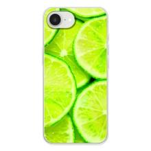 Чехол с изображением  вкусной еды для iPhone 16е – Лайм