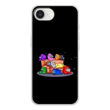 Чехол Амонг Ас для iPhone 16е (AlphaPrint) (Амонг-ас)