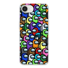 Чехол Амонг Ас для iPhone 16е (AlphaPrint) (Убит)