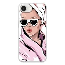 Чохол з картинкою Модні Дівчата iPhone 16е – Дівчина в халаті