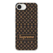 Чехол для iPhone 16е с картинкой Supreme (AlphaPrint)