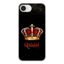 Чехол с Короной Айфон 16е - (AlphaPrint) (Корона короля)