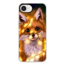 Чехол с Лисичкой для iPhone 16е – Новогодний лисенок
