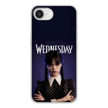 Силиконовый чехол с картинкой для iPhone 16е (Wednesday)