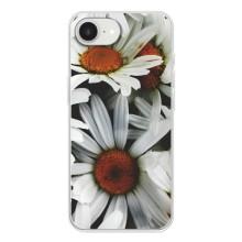Чехол с ромашками на iPhone 16е – Цветы Ромашки
