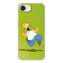 Чехол с Симпсонами для iPhone 16е (VPrint) (Гомер Симпсон)