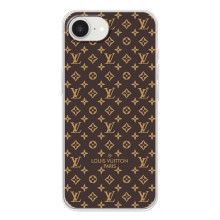 Чохол Стиль Louis Vuitton на iPhone 16е (Фон Луі Віттон)