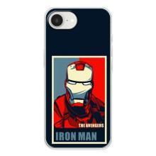 Чехол Супергерой Железный человек на iPhone 16е – Art Iron man