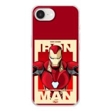Чехол Супергерой Железный человек на iPhone 16е – Iron man