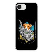 Чехол с принтом для iPhone 16е – Патрон Воин