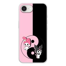 Чехол с кроликом Куроми на iPhone 16е (Куроми Инь Янь)