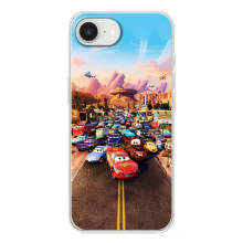 Силіконовий чохол Маквін для iPhone 16e – Тачки Маквін