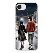 Чохол з дизайном Венздей 2 на iPhone 16e – Венздей і Тайлер