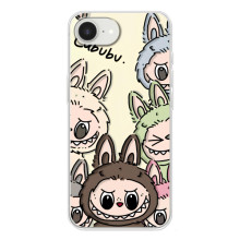 Чохол з Лабубу на iPhone 16е (Колаж Лабубу)