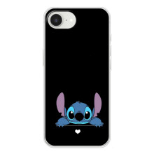 Чохол з принтом Стіч на iPhone 16е – Стіч на чорному