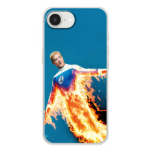 Чохол з принтом Фантастична четвірка для iPhone 16e – Людина-факел