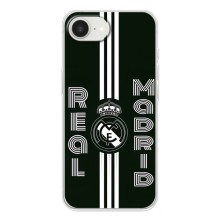 ФК Реал Мадрид чехлы для iPhone 16е (AlphaPrint) (черно белый Реал)