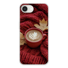 Чохол з унікальним дизайном 'Осінь з кавою' для iPhone 16e – Кава на ковдрі