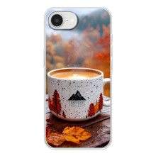 Чохол з унікальним дизайном 'Осінь з кавою' для iPhone 16e – Кава на природі