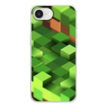 Чехлы для iPhone 16е (Персонажи Майн Крафт) – Текстура
