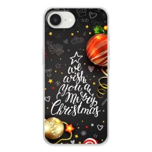 Рождественские Чехлы для iPhone 16е (VPrint) (Елочка)